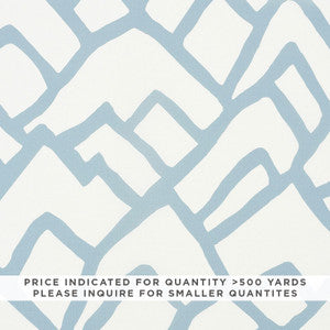 Zimba Contract Blue 177252 by Schumacher Fabric