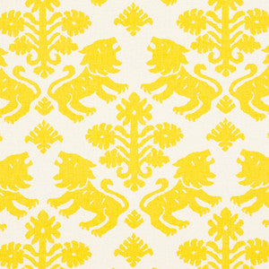 Regalia Yellow 177301 by Schumacher Fabric