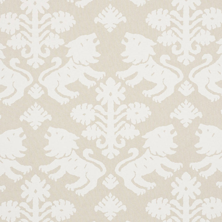 Regalia Natural 177302 by Schumacher Fabric STEP LIVELY LINEN 55% COTTON 45% UNITED STATES OF AMERICA WYZENBEEK 15,000 </p><p>Repeat: Horizontal: 18" (46CM) and Vertical: 22 1/4" (57CM) 53.5 - Fabric Carolina -