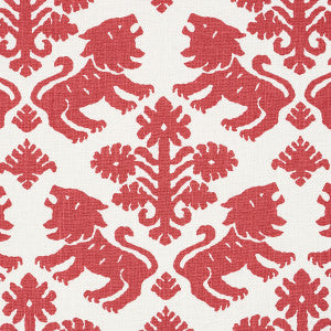 Regalia Red 177304 by Schumacher Fabric