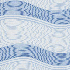 La Marea Blue 177351 by Schumacher Fabric