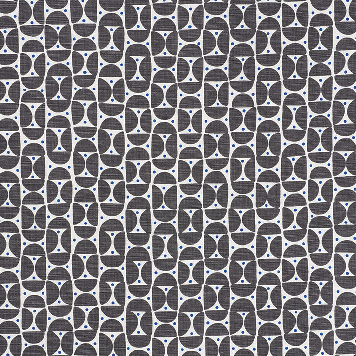 Mezza Luna Black 177360 by Schumacher Fabric Au-Naturel 55% Linen, 45% Cotton Wyzenbeek 15,000 Horizontal: 2.5 and Vertical: 2.5 54 - Fabric Carolina -