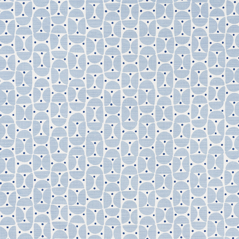 Mezza Luna Sky 177361 by Schumacher Fabric Au-Naturel 55% Linen, 45% Cotton Wyzenbeek 15,000 Horizontal: 2.5 and Vertical: 2.5 54 - Fabric Carolina -