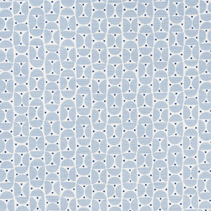 Mezza Luna Sky 177361 by Schumacher Fabric