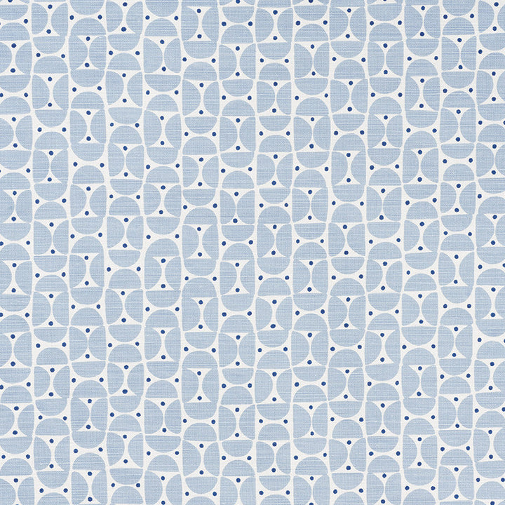 Mezza Luna Sky 177361 by Schumacher Designer Fabric Au-Naturel 55% Linen, 45% Cotton Wyzenbeek 15,000 Horizontal: 2.5 and Vertical: 2.5 54 - Swanky Fabrics -