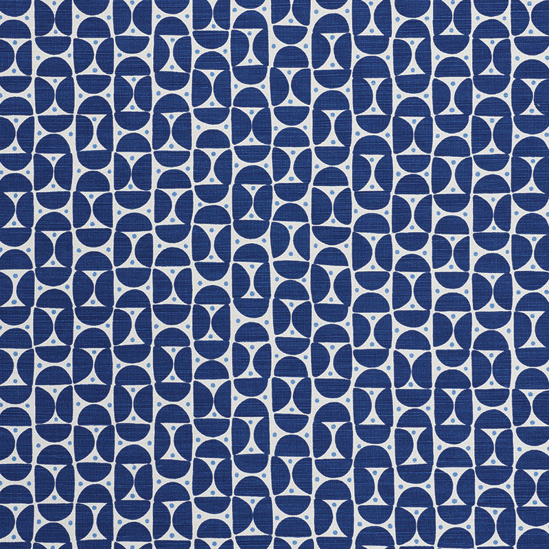 Mezza Luna Blue 177363 by Schumacher Fabric AU NATUREL LINEN 55% COTTON 45% BELGIUM WYZENBEEK 15,000 </p><p>Repeat: Horizontal: 2 1/2" (6CM) and Vertical: 2 1/2" (6CM) 54 - Fabric Carolina -