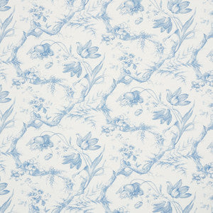 Toile De Fleurs Delft 177400 by Schumacher Fabric