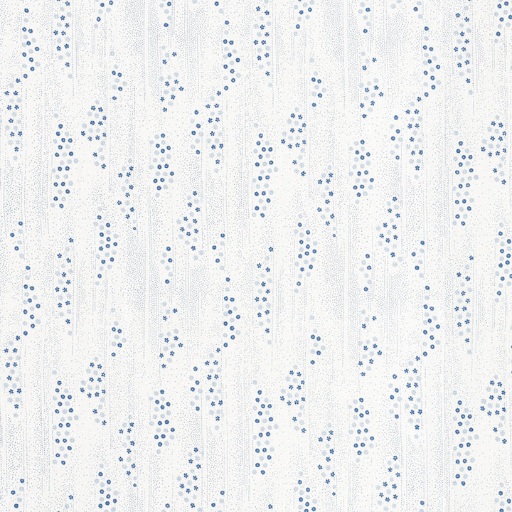 Taki Floral Porcelain 177431 by Schumacher Fabric Mingei 100% Linen Wyzenbeek 15,000 Horizontal: 9.25 and Vertical: 12 54 - Fabric Carolina -