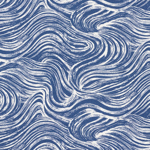 Shio Blue 177490 by Schumacher Fabric