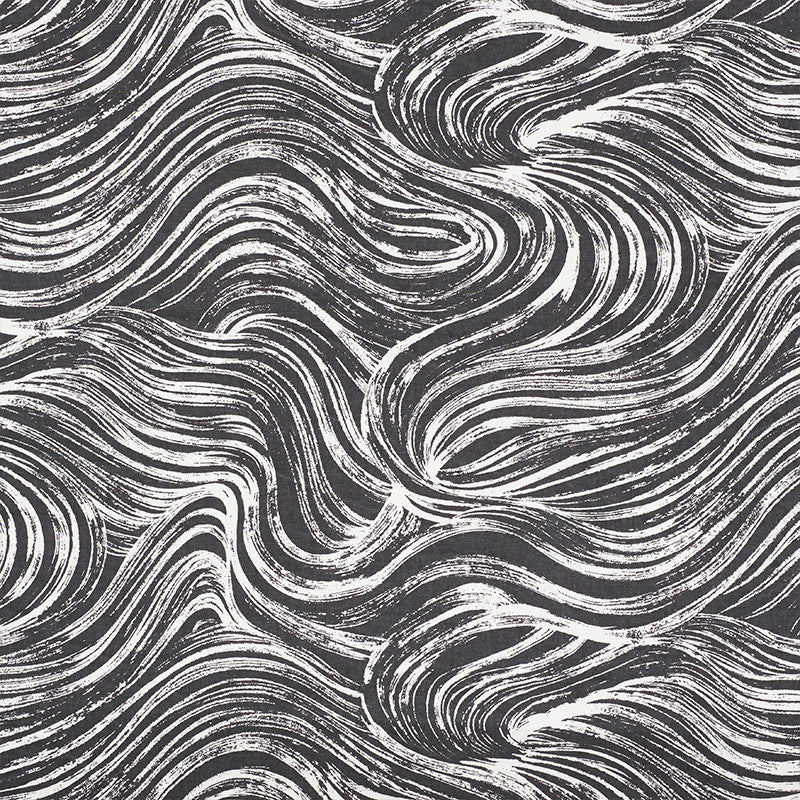 Shio Carbon 177493 by Schumacher Fabric Mingei 100% Cotton Wyzenbeek 15,000 Horizontal: 36 and Vertical: 18 54.25 - Fabric Carolina -