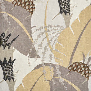 Ananas Neutral 177542 by Schumacher Fabric