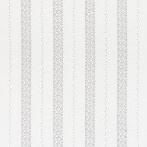 Nauset Stripe Grey 177701 by Schumacher Fabric