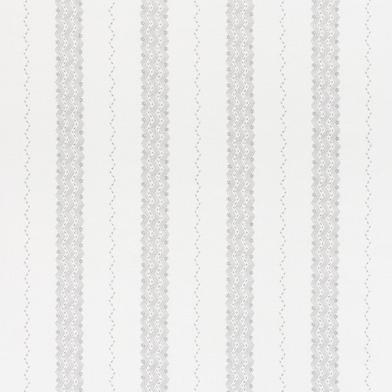 Nauset Stripe Grey 177701 by Schumacher Fabric CHAMBRAY LINEN 100% CHINA WYZENBEEK 15,000 </p><p>Repeat: Horizontal: 13" (33CM) and Vertical: 3 3/4" (10CM) 53.5 - Fabric Carolina -