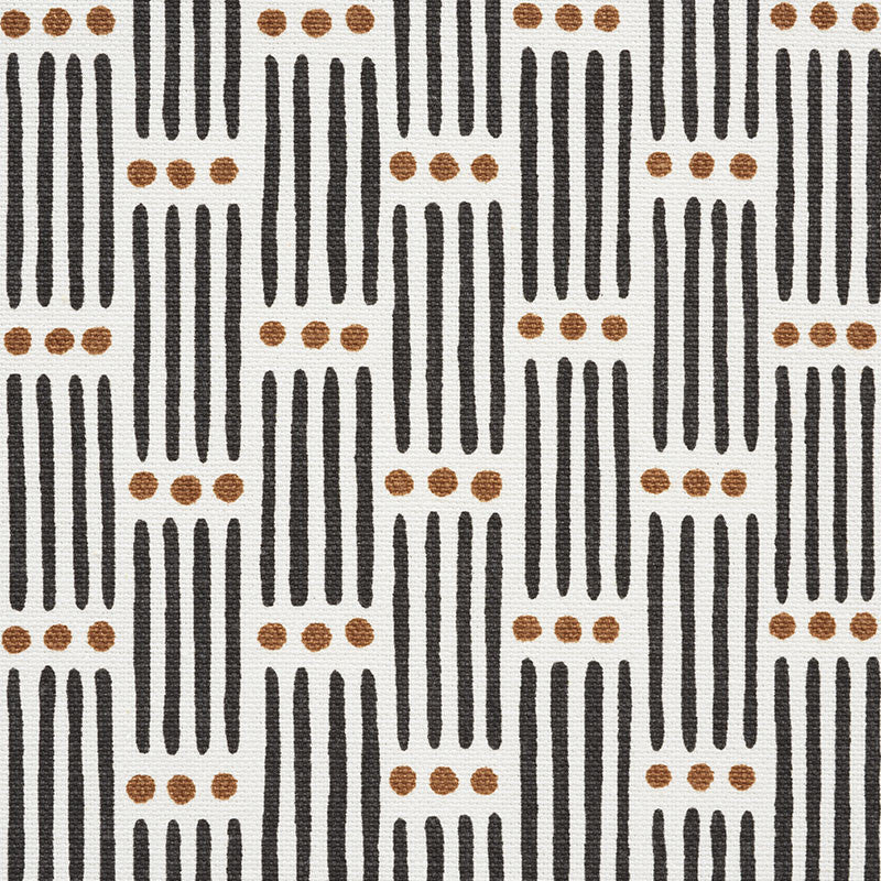 Dotted Stripe Carbon 177710 by Schumacher Designer Fabric ESSENTIALS: SMALL-SCALE PRINTS See Sample TURKEY HEAVY DUTY </p><p>Repeat: Horizontal: 1" (3CM) and Vertical: 1 1/2" (4CM) 54" (137CM) - Swanky Fabrics -