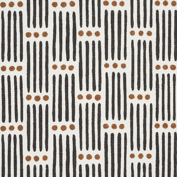 Dotted Stripe Carbon 177710 by Schumacher Fabric ESSENTIALS: SMALL-SCALE PRINTS COTTON 100% TURKEY WYZENBEEK 15,000 </p><p>Repeat: Horizontal: 1" (3CM) and Vertical: 1 1/2" (4CM) 54 - Fabric Carolina -