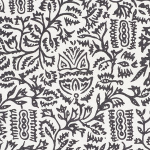 Morris Carbon 177772 by Schumacher Fabric