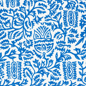 Morris Blue 177773 by Schumacher Fabric