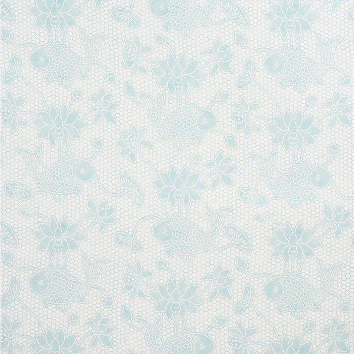 Lotus Batik Mineral 177791 by Schumacher Designer Fabric NAUTILUS LINEN 100% ITALY </p><p>Repeat: Horizontal: 26" (66CM) and Vertical: 24 1/2" (62CM) 55 - Swanky Fabrics -