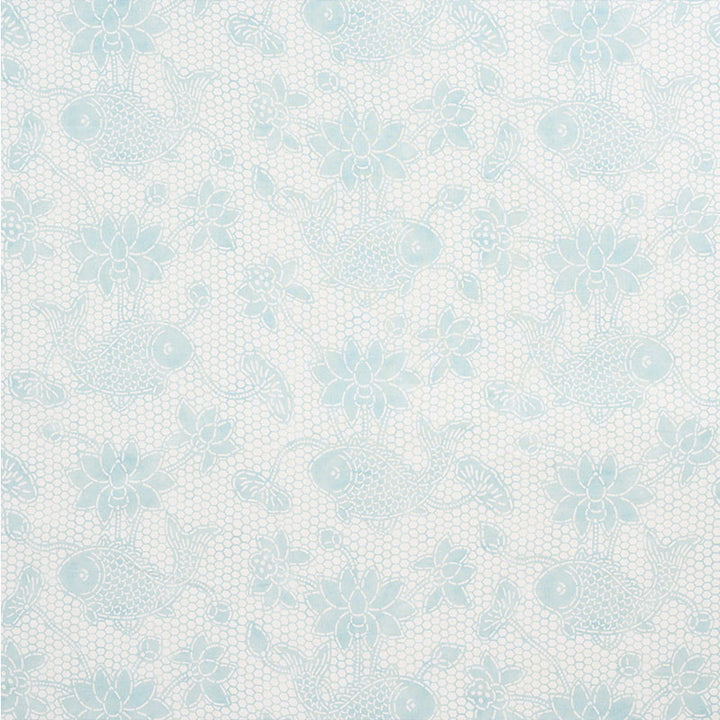 Lotus Batik Mineral 177791 by Schumacher Fabric NAUTILUS See Sample ITALY - </p><p>Repeat: Horizontal: 26" (66CM) and Vertical: 24 1/2" (62CM) 55" (140CM) - Fabric Carolina -