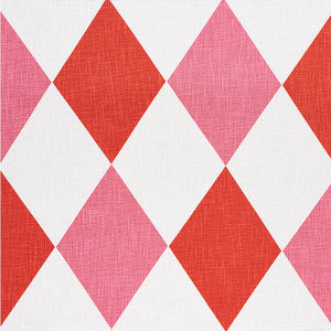 Maximus Red & Pink 177801 by Schumacher Fabric
