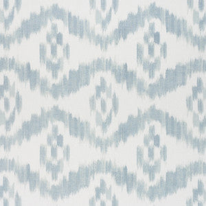 Madaket Ikat Sky 177821 by Schumacher Fabric