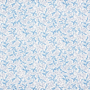 Sprig Afternoon Blue 177832 by Schumacher Fabric
