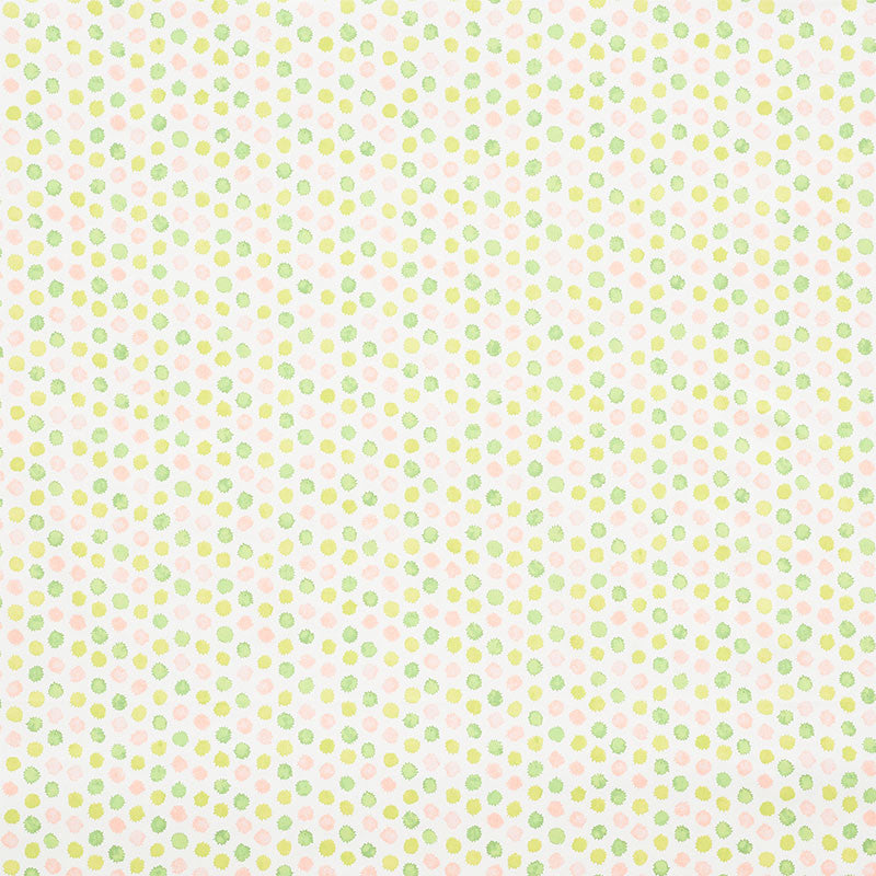Mini Bursts Pink & Leaf 177871 by Schumacher Designer Fabric CELERIE KEMBLE See Sample UNITED KINGDOM - </p><p>Repeat: Horizontal: 4 1/2" (11CM) and Vertical: 1 3/4" (4CM) 54" (137CM) - Swanky Fabrics -