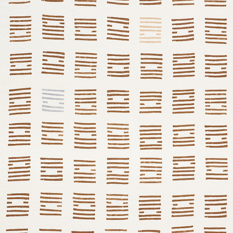 Tiasquam Teak 177883 by Schumacher Fabric Schumacher Fabric Tiasquam Teak 177883Fabric LINEN 100% ITALY </p><p>Repeat: H: HORZ. 50 1/2" (128CM) , V: VERT. 45 1/4" (115CM) 51.25 - Fabric Carolina -