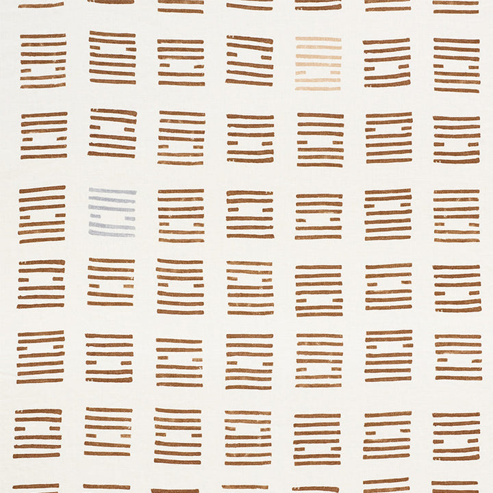 Tiasquam Teak 177883 by Schumacher Fabric CAROLINE Z HURLEY LINEN 100% ITALY MARTINDALE 20,000 </p><p>Repeat: Horizontal: 50 1/2" (128CM) and Vertical: 45 1/4" (115CM) 51.25 - Fabric Carolina -