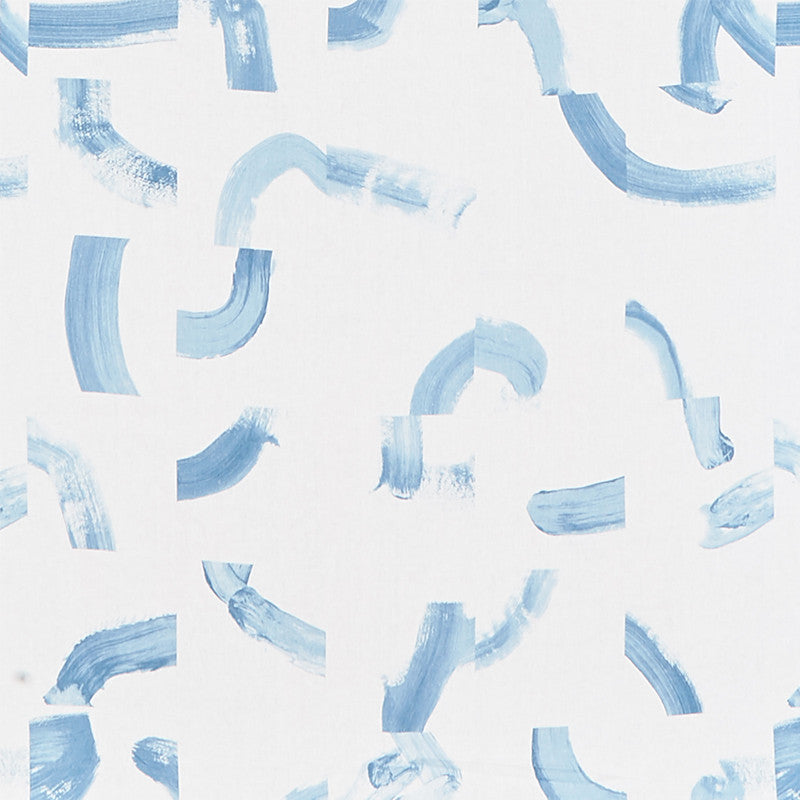 Sepiessa Sky 177890 by Schumacher Fabric Caroline-Z-Hurley 100% Linen - Horizontal: 46 and Vertical: 137 54 - Fabric Carolina -