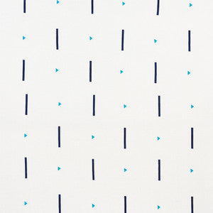 Tashmoo Prussian & Teal 177900 by Schumacher Fabric