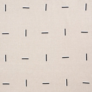 Icehouse Black & White 177911 by Schumacher Fabric