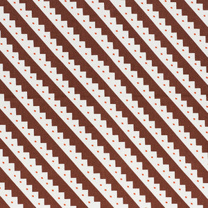 Zeppelin Brown 178020 by Schumacher Fabric