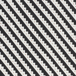 Zeppelin Black 178021 by Schumacher Fabric