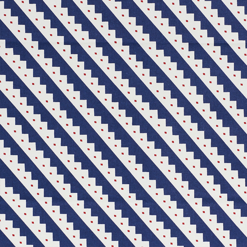 Zeppelin Blue 178022 by Schumacher Fabric CLUB CAVALIER COTTON 100% UNITED STATES OF AMERICA WYZENBEEK 15,000 </p><p>Repeat: Horizontal: 5 1/2" (14CM) and Vertical: 5 1/2" (14CM) 55.25 - Fabric Carolina -