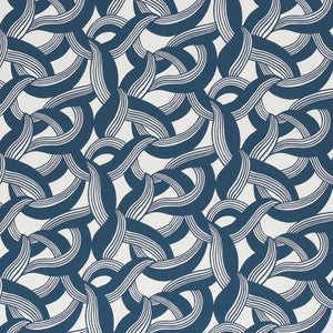 Martingale Blue 178032 by Schumacher Fabric
