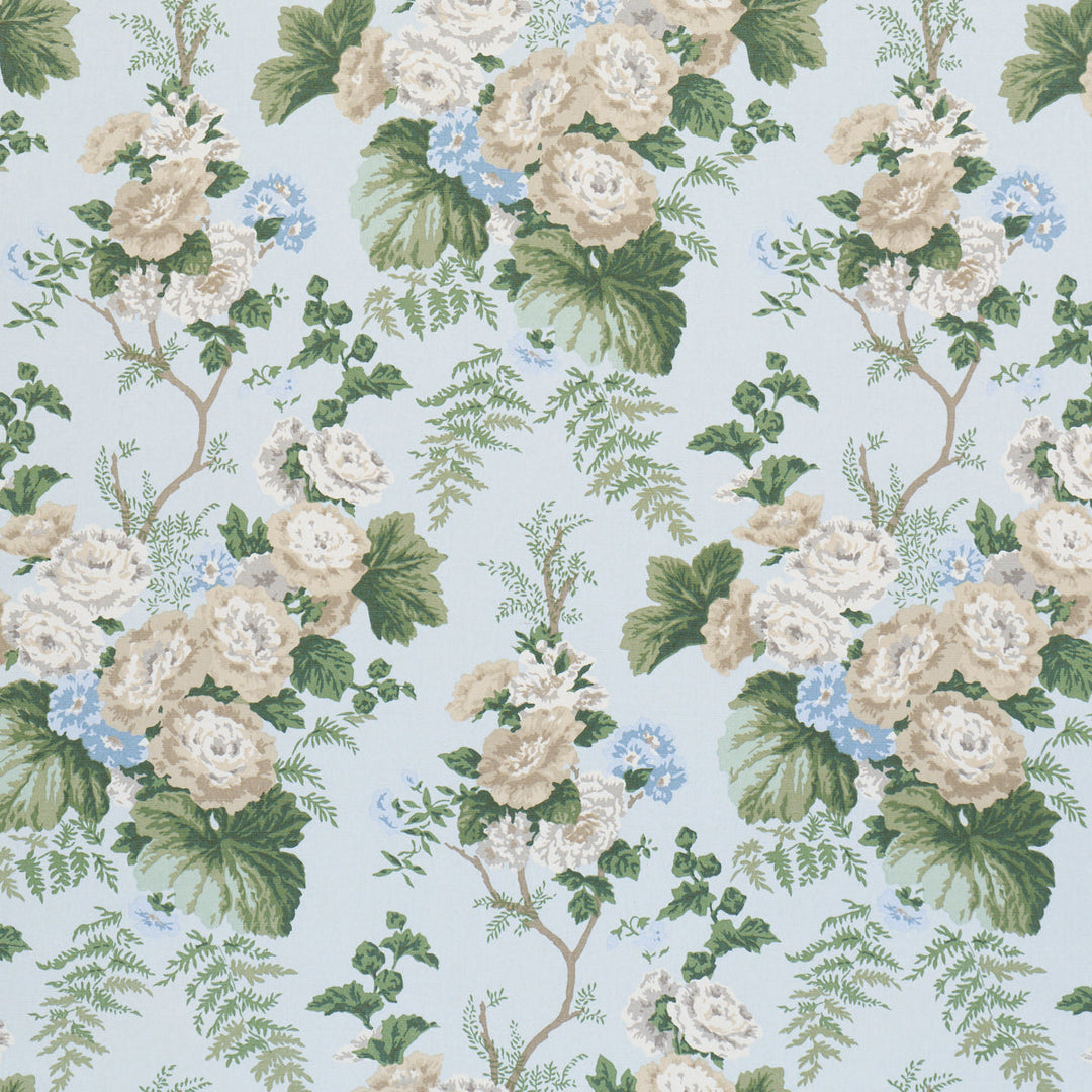 Wycombe Park - Sky by Schumacher Fabric