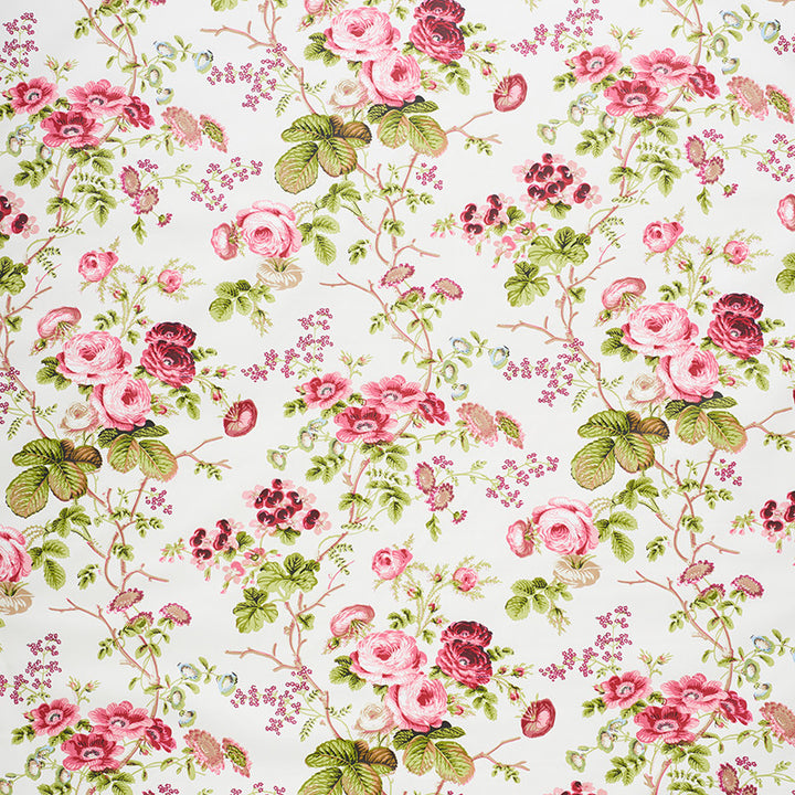 Salisbury Chintz Garnet 178151 by Schumacher Fabric SCHUMACHER CLASSICS See Sample UNITED STATES OF AMERICA MEDIUM DURIBILTY </p><p>Repeat: Horizontal: 18" (46CM) and Vertical: 39 1/4" (100CM) 54" (137CM) - Fabric Carolina -