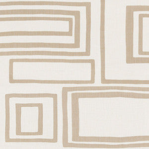 Large Open Boxes Natural 178221 by Schumacher Fabric