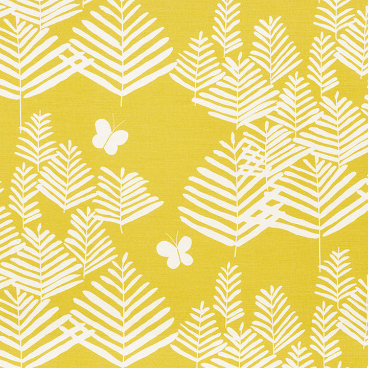 Fern Silhouette Yellow 178231 by Schumacher Fabric Schumacher Fabric Fern Silhouette Yellow 178231Fabric COTTON 51% UNITED KINGDOM </p><p>Repeat: H: HORZ. 27 1/2" (70CM) , V: VERT. 24 5/8" (63CM) 55 - Fabric Carolina -