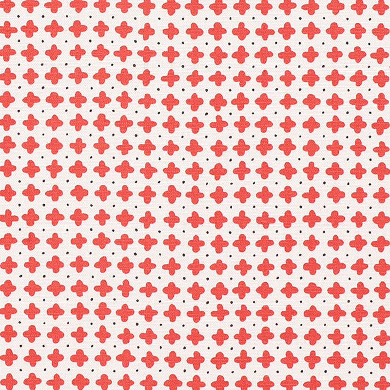 Polka Red 178241 by Schumacher Fabric Schumacher Fabric Polka Red 178241Fabric COTTON 93% UNITED KINGDOM </p><p>Repeat: H: HORZ. 13 1/2" (34CM) , V: VERT. 4 7/8" (12CM) 54.5 - Fabric Carolina -