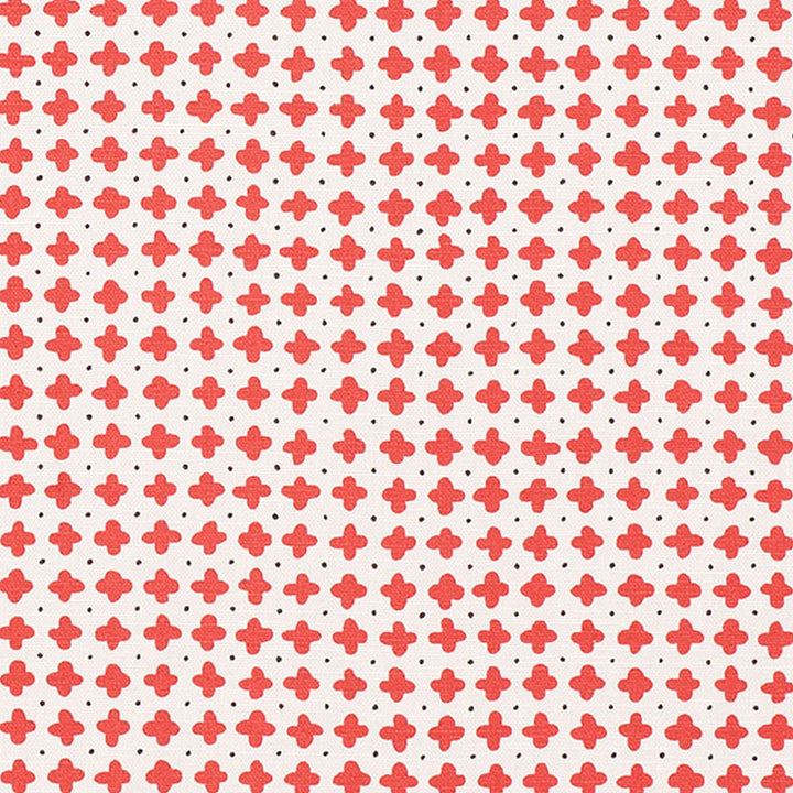 Polka Red 178241 by Schumacher Fabric VERA NEUMANN COTTON 93% LINEN 7% UNITED KINGDOM </p><p>Repeat: Horizontal: 13 1/2" (34CM) and Vertical: 4 7/8" (12CM) 54.5 - Fabric Carolina -