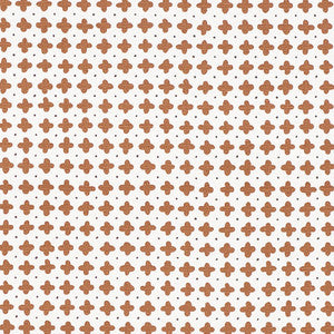 Polka Brown 178242 by Schumacher Fabric