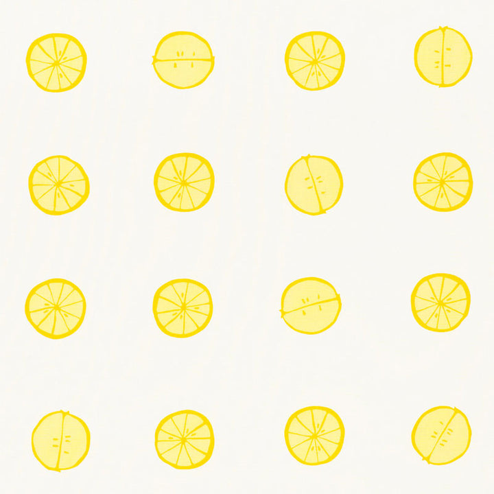 Lemonade Lemon 178260 by Schumacher Fabric VERA NEUMANN COTTON 100% UNITED KINGDOM </p><p>Repeat: Horizontal: 27" (69CM) and Vertical: 26 1/4" (67CM) 54 - Fabric Carolina -