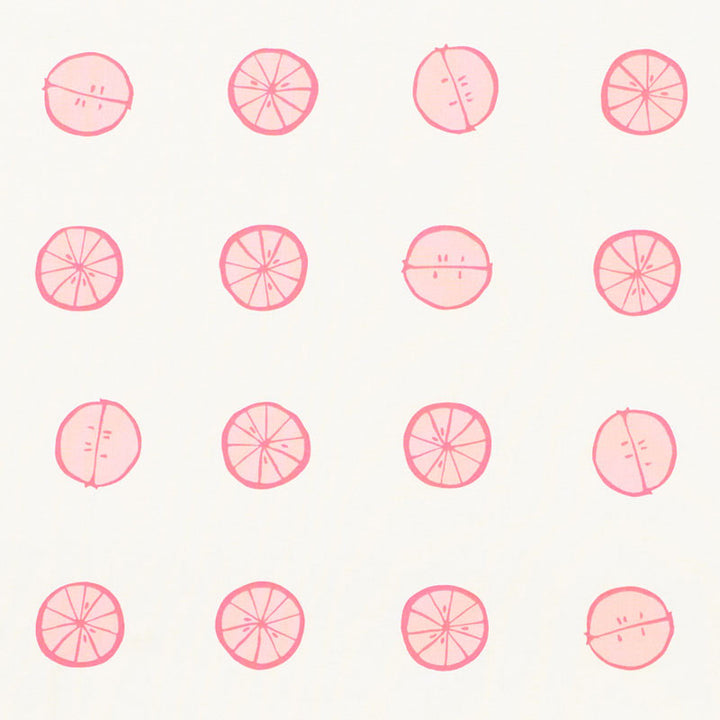 Lemonade Grapefruit 178261 by Schumacher Fabric Vera-Neumann 100% Cotton - Horizontal: 27 and Vertical: 26.25 54 - Fabric Carolina -