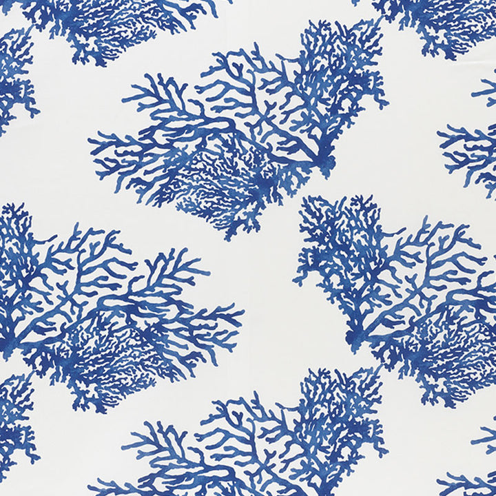 Great Barrier Reef Ii Indigo 178290 by Schumacher Fabric INDOOR/OUTDOOR PRINTS & WOVENS IV See Sample ITALY - </p><p>Repeat: Horizontal: 26 1/2" (67CM) and Vertical: 26 1/4" (67CM) 53 3/4" (137CM) - Fabric Carolina -