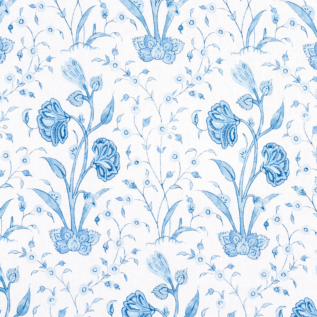 Khilana Floral - Porcelain by Schumacher Fabric