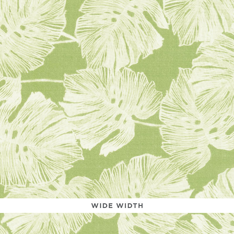 Del Coco Leaf 178342 by Schumacher Designer Fabric PATTERNED SHEERS & CASEMENTS POLYESTER 65% LINEN 20% TURKEY </p><p>Repeat: Horizontal: 41 1/2" (105CM) and Vertical: 15 3/8" (39CM) 118 - Swanky Fabrics -