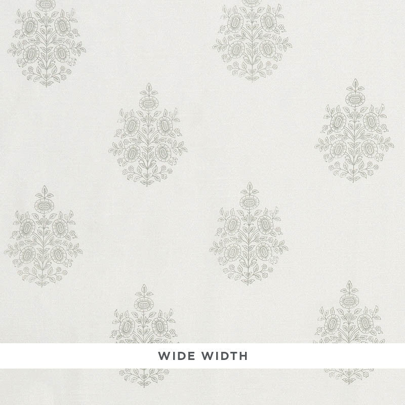 Asara Flower Sheer Grey 178370 by Schumacher Fabric Schumacher Fabric Asara Flower Sheer Grey 178370Fabric POLYESTER 70% ITALY </p><p>Repeat: H: HORZ. 13 3/8" (34CM) , V: VERT. 13 1/8" (33CM) 122 - Fabric Carolina -