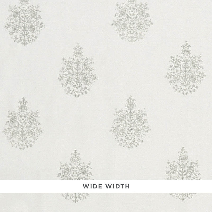 Asara Flower Sheer Grey 178370 by Schumacher Fabric Schumacher Fabric Asara Flower Sheer Grey 178370Fabric POLYESTER 70% ITALY </p><p>Repeat: H: HORZ. 13 3/8" (34CM) , V: VERT. 13 1/8" (33CM) 122 - Fabric Carolina -